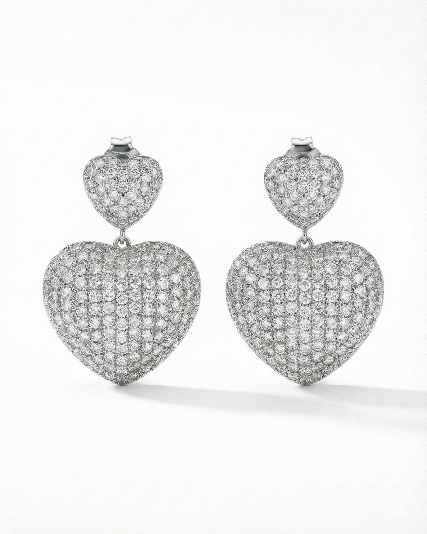 Cupid Silver Earrings