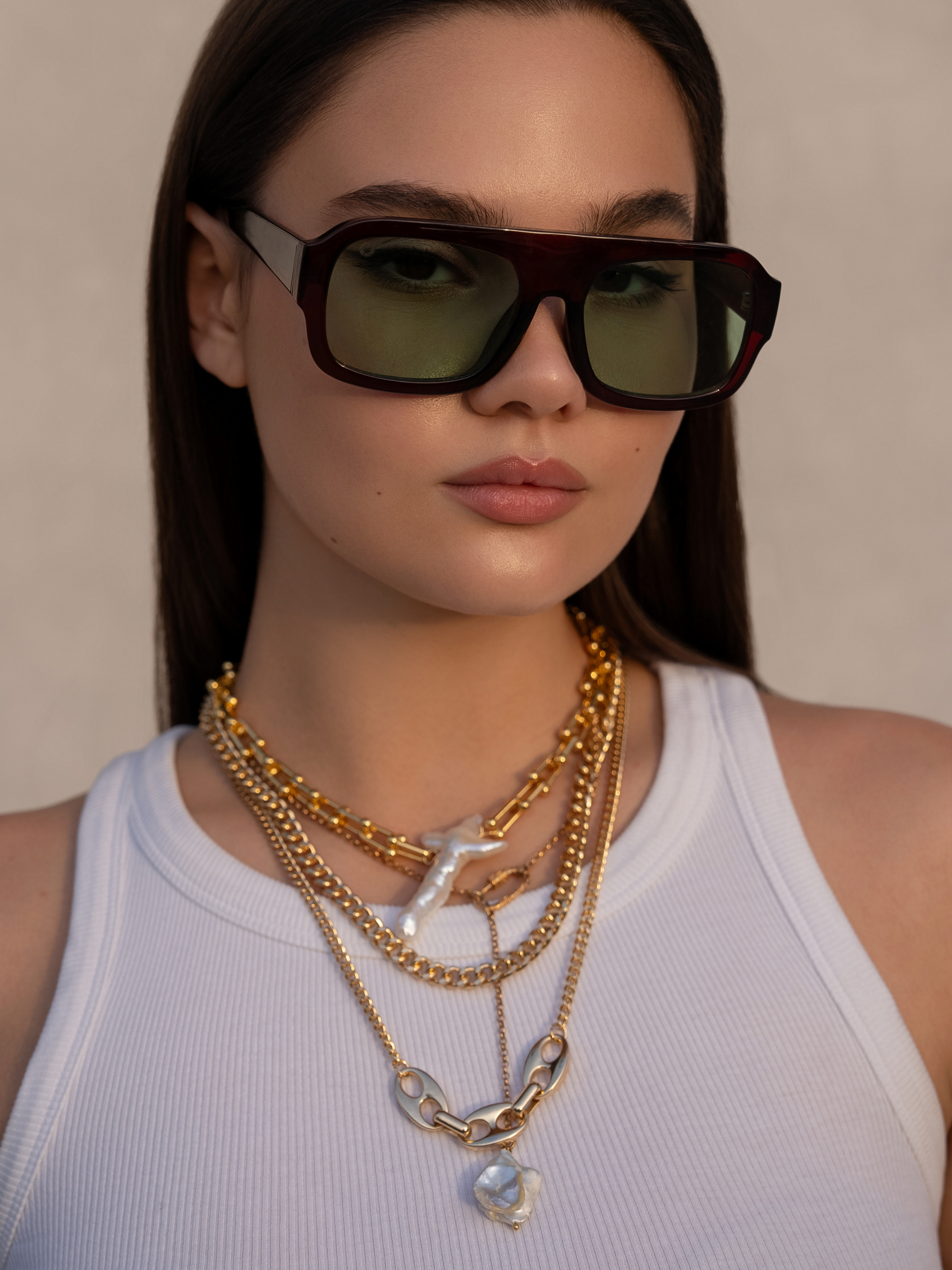 Majorca Cross Necklace