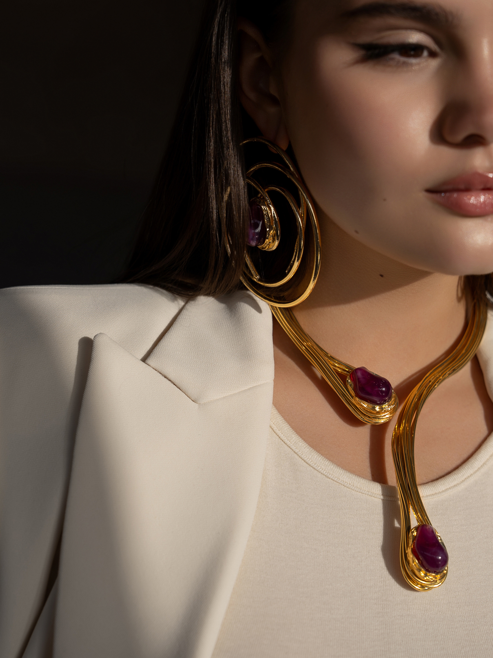 Celestal Purple Necklace