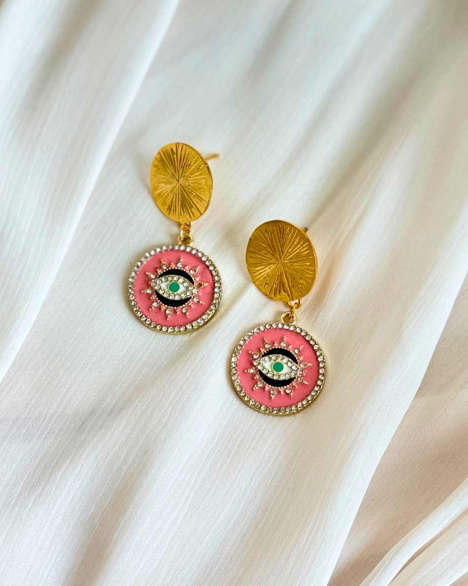 Hapi Pink Earrings