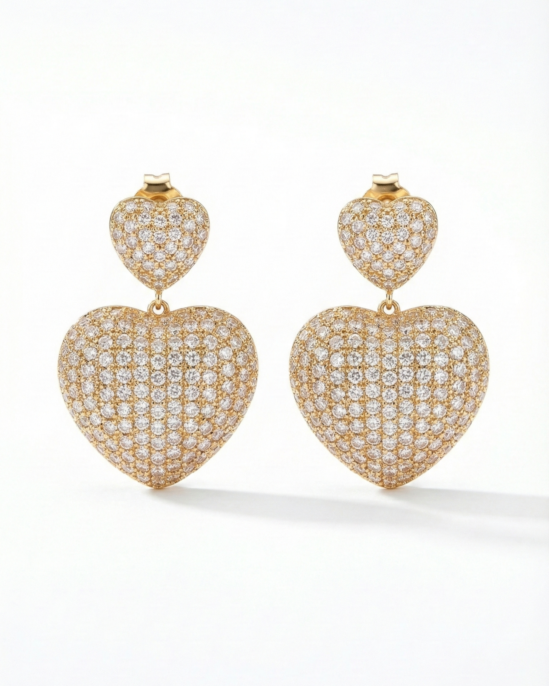 Cupid Gold Earrings