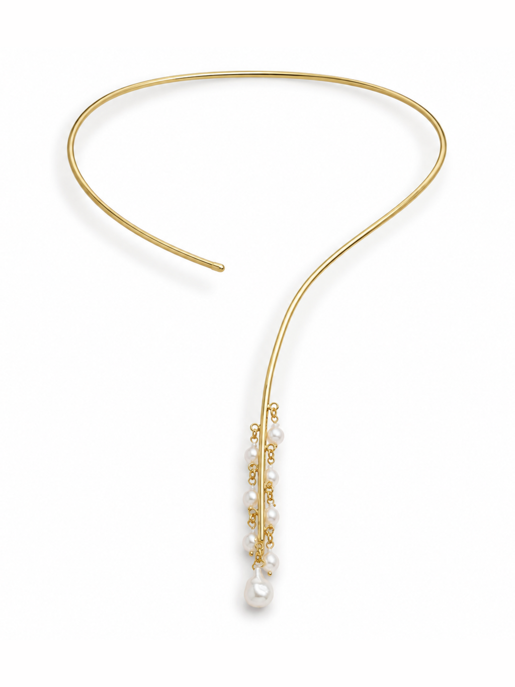 Pearl Cascade Necklace