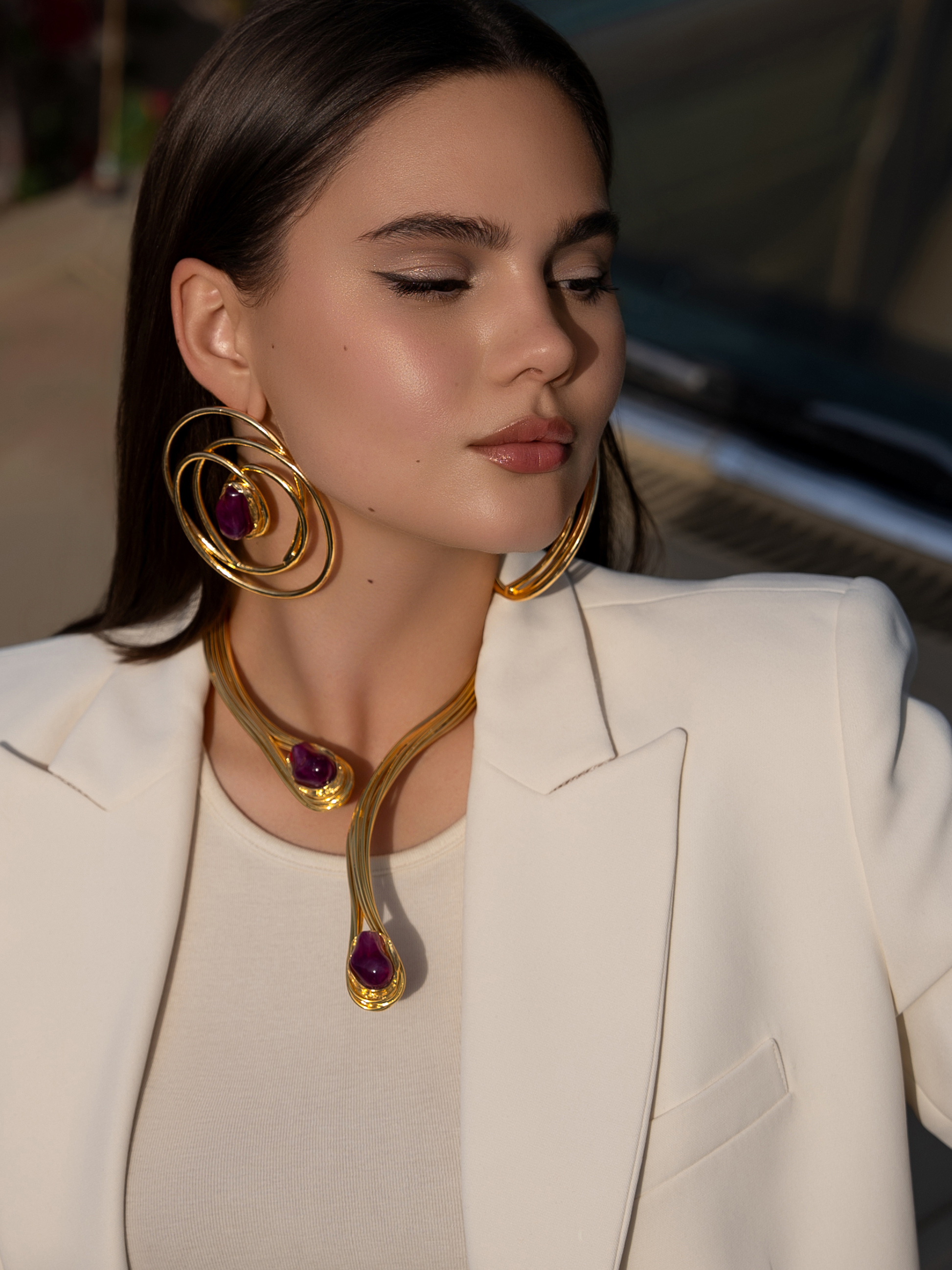Celestal Purple Necklace