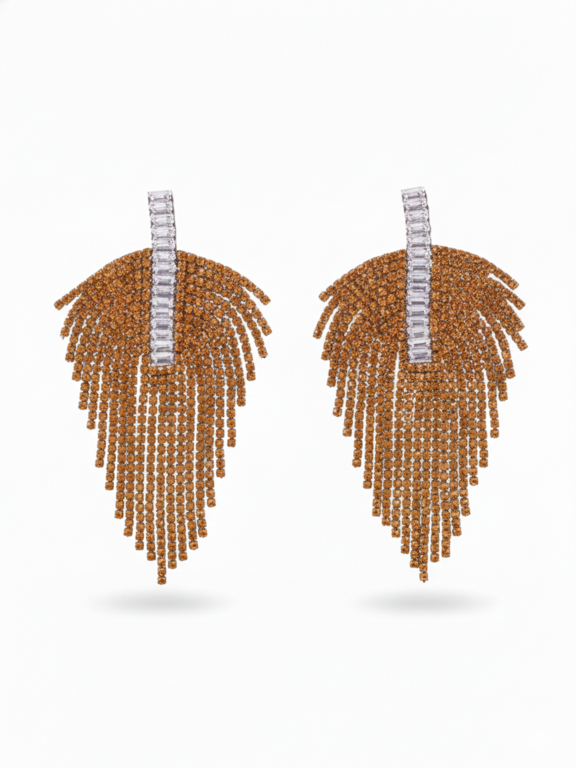 Horus Orange Earrings
