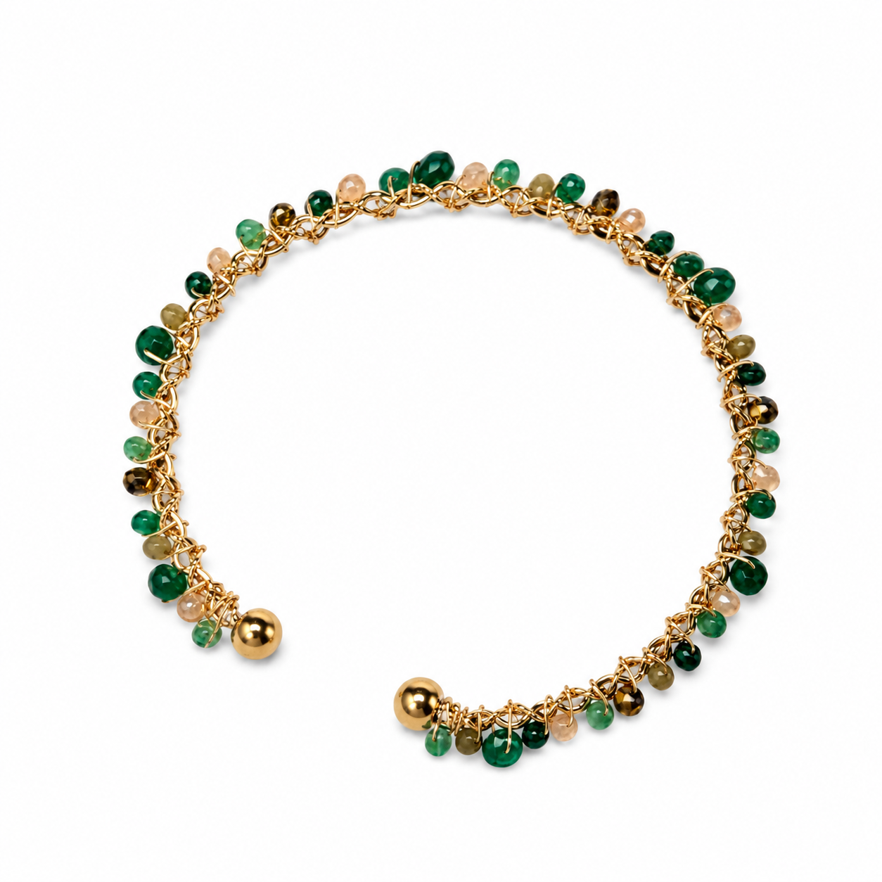 Emerald Dew Cuff