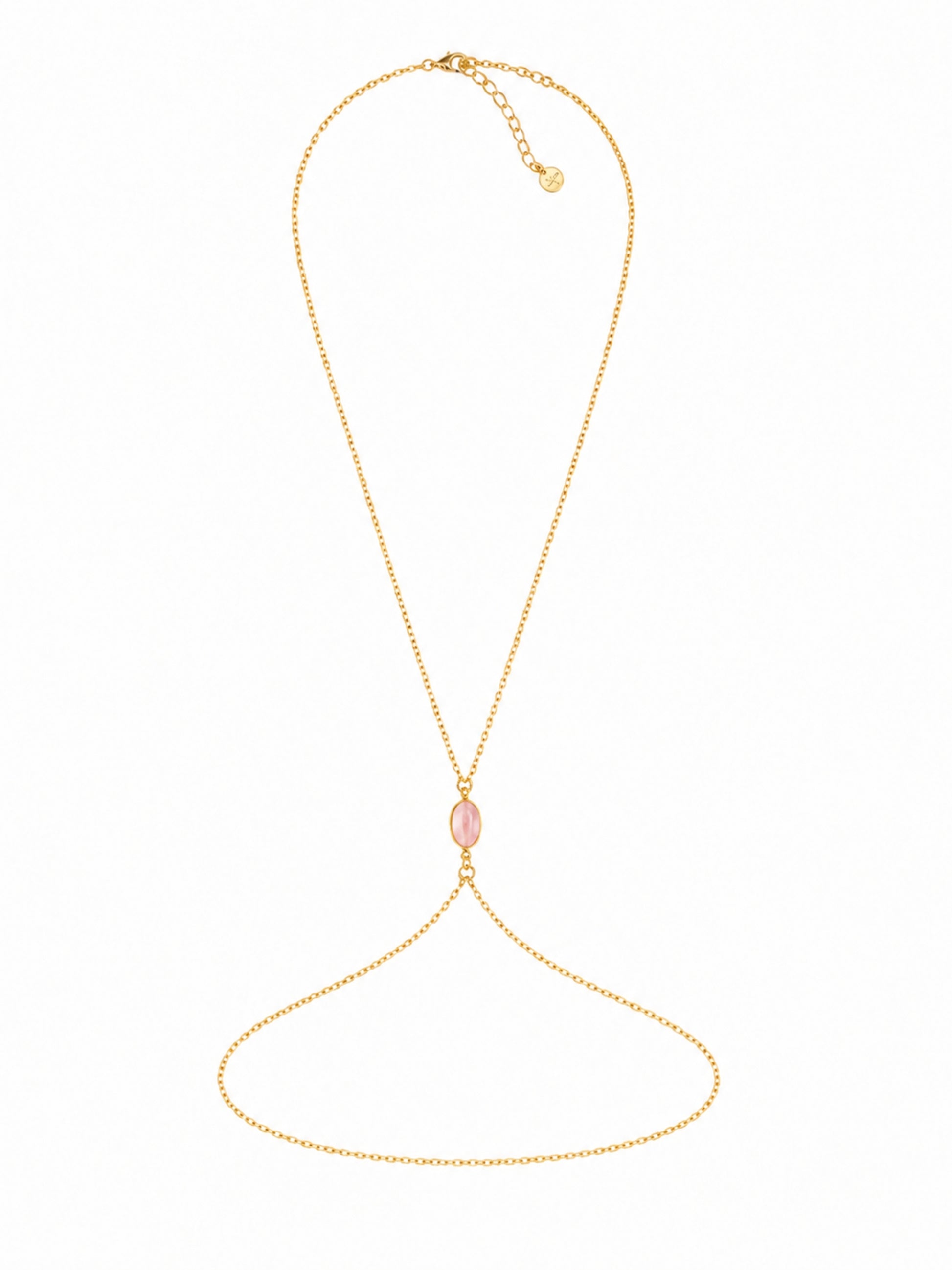 Rose Pale Body Chain